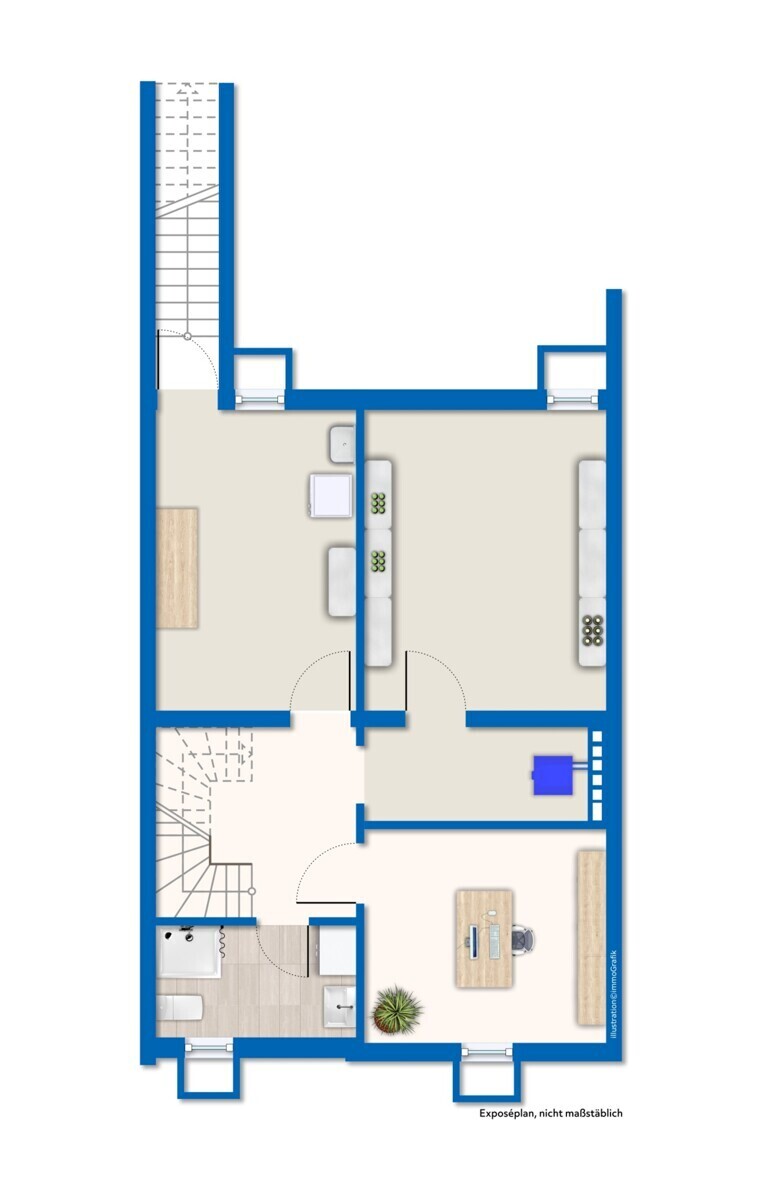 Grundriss / Skizze KG