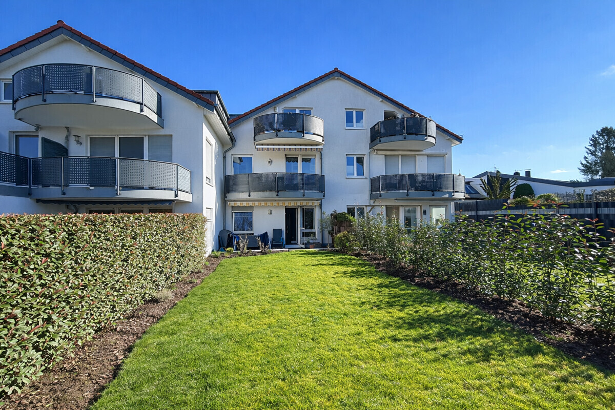 Garten mit West-Ausrichtung