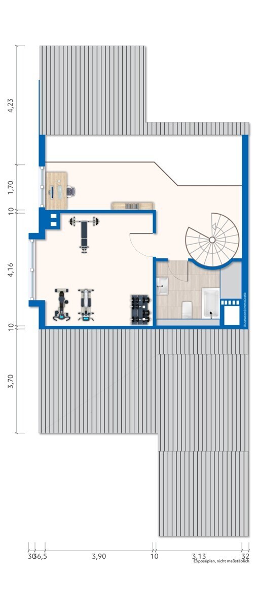 Grundriss Dachgeschoss