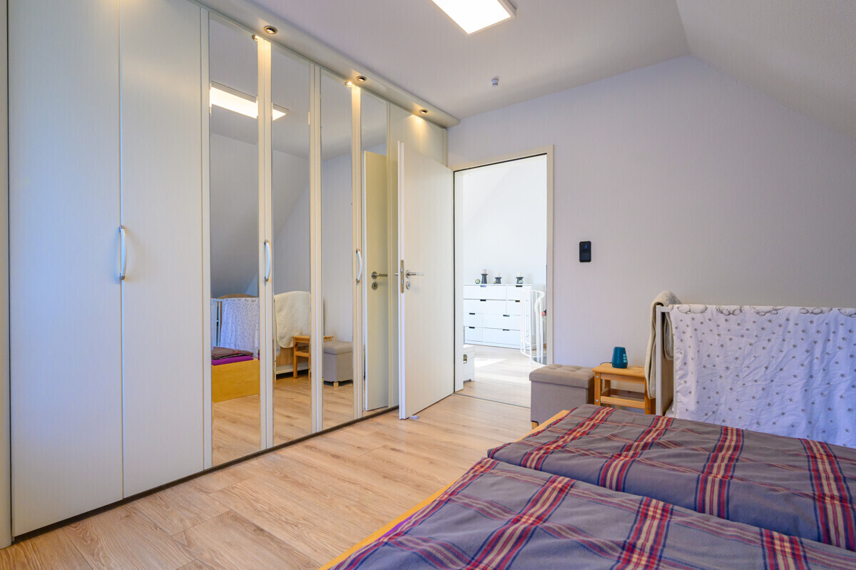 Schlafzimmer im DG