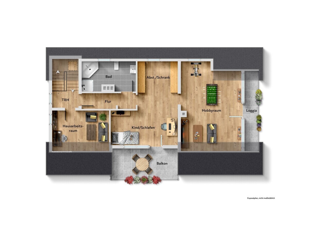Grundriss / Skizze DG  (freiwerdend)