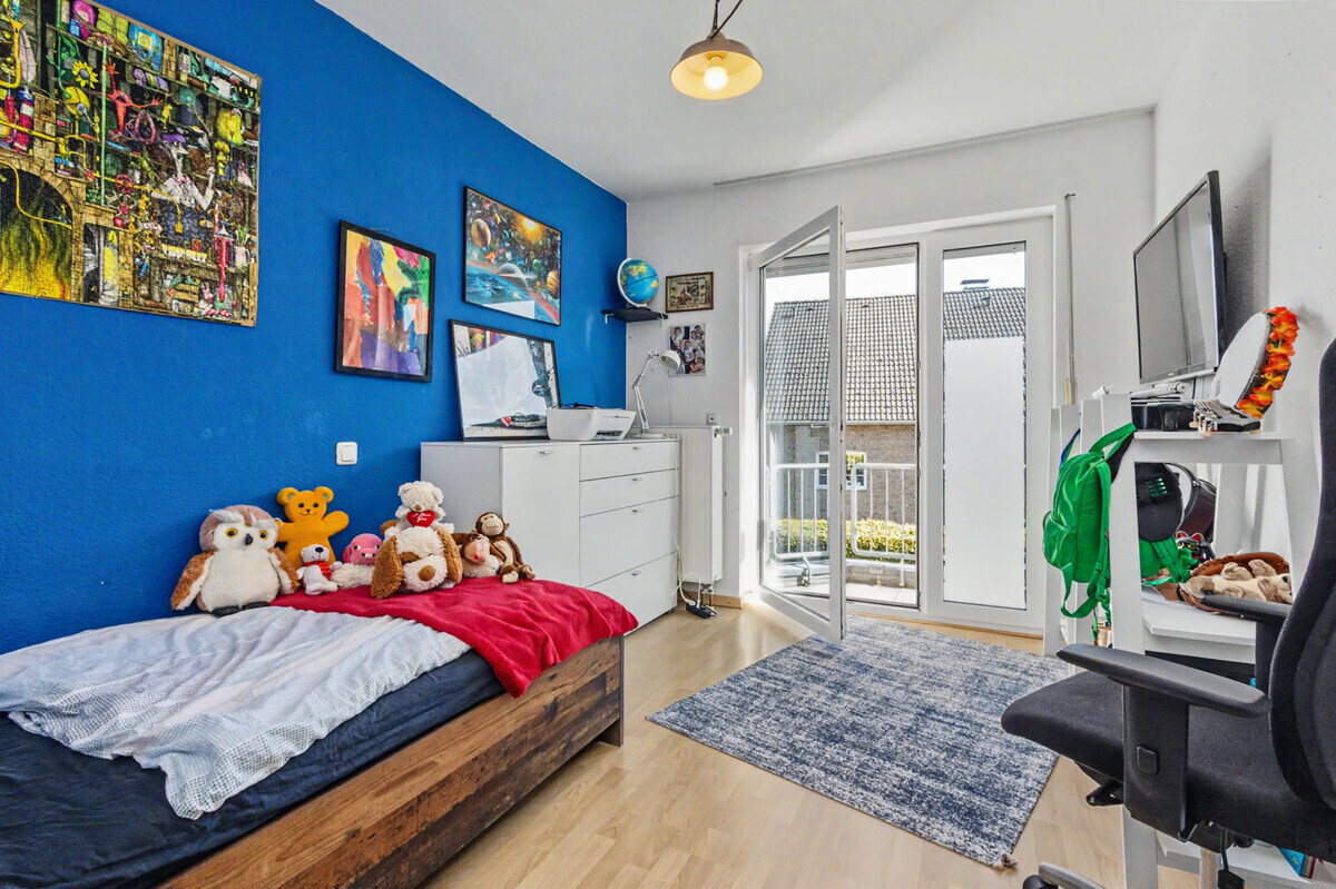 Schlafzimmer 2 mit Balkon