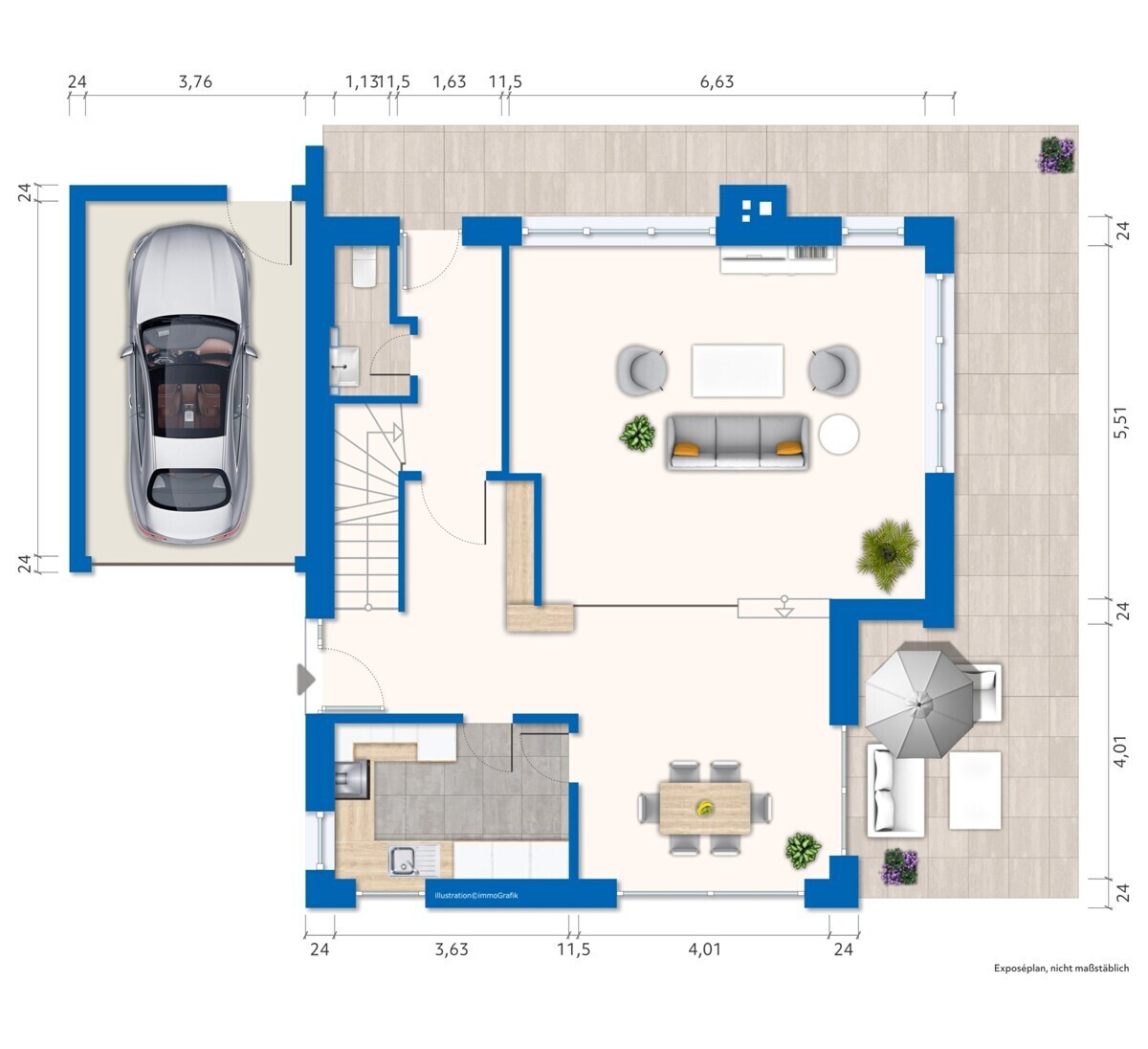 Grundriss / Skizze EG