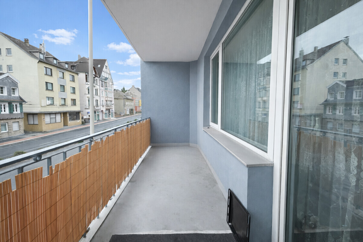 Süd-West Balkon