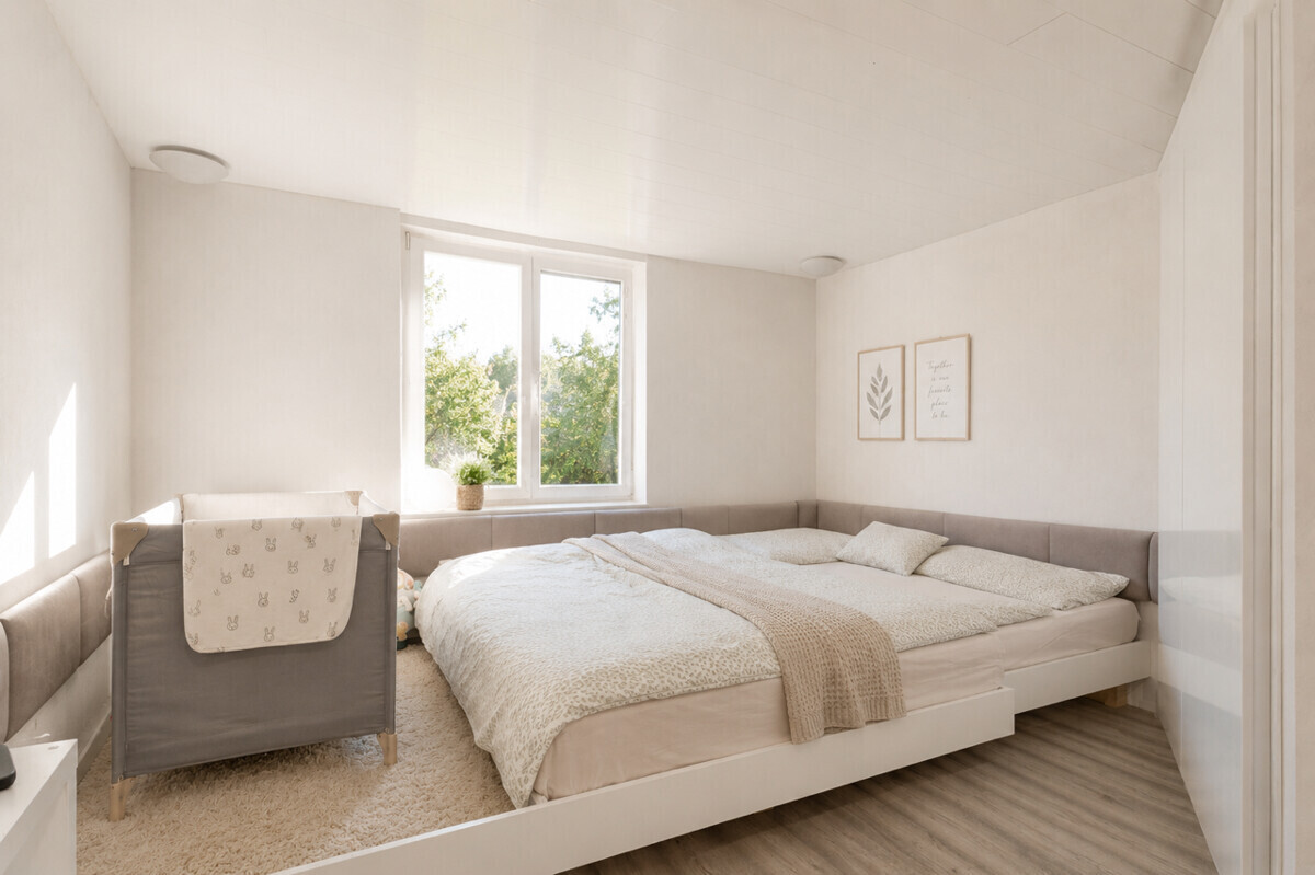Schlafzimmer 2 (virtuelle Möblierung)