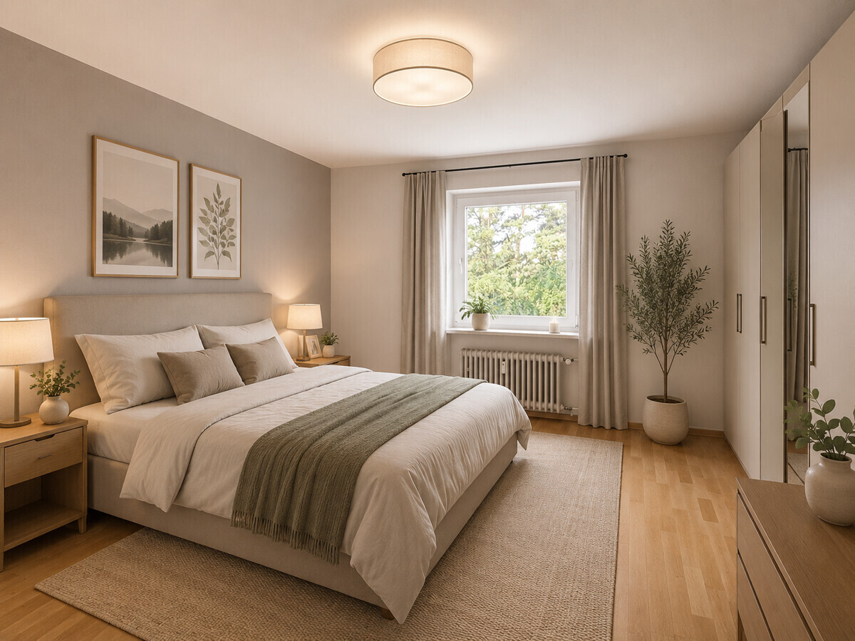 Schlafzimmer 3 KI Visualisierung