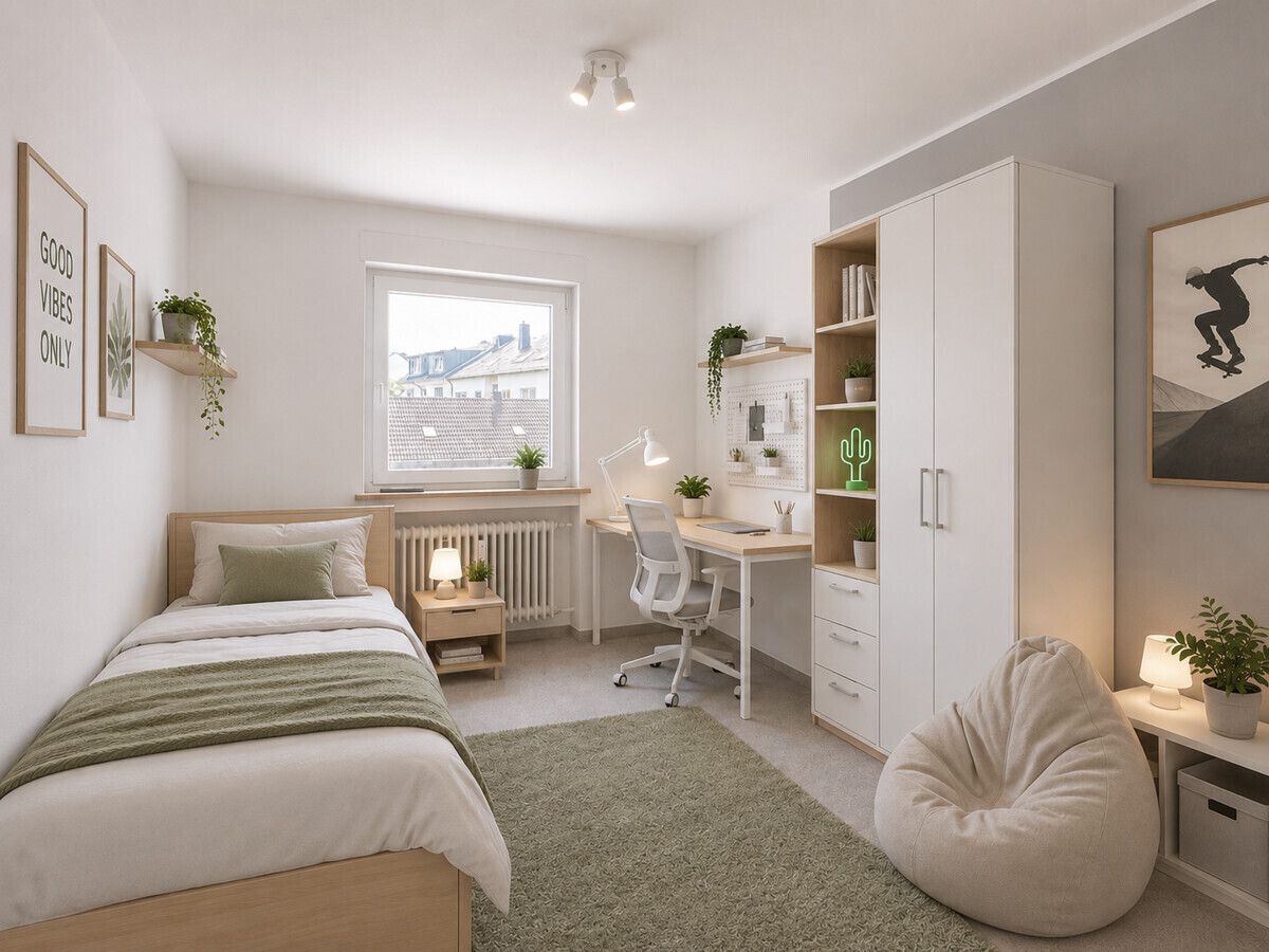 Schlafzimmer 2 KI Visualisierung