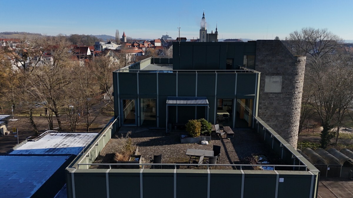 Dachterrasse im 4. OG