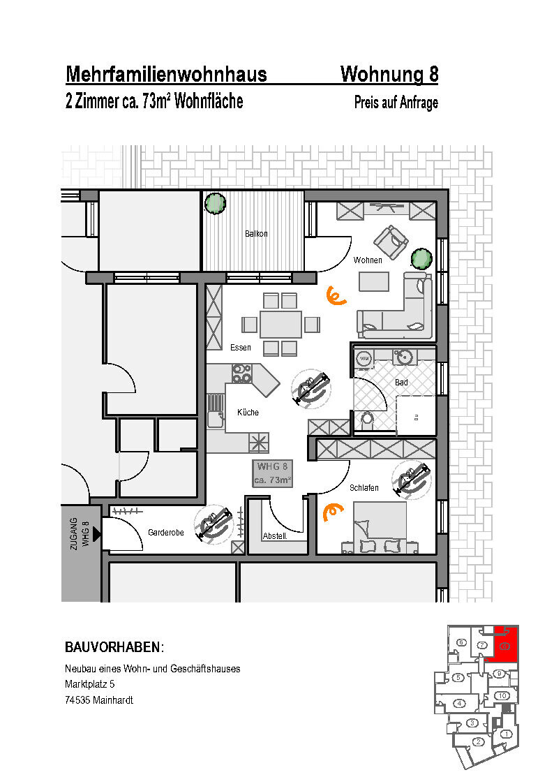 Wohnung Nr. 8