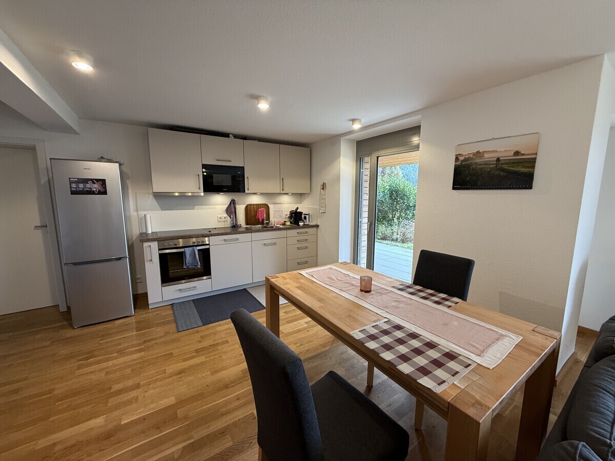 Offene Küche mit Esszimmer Einliegerwohnung