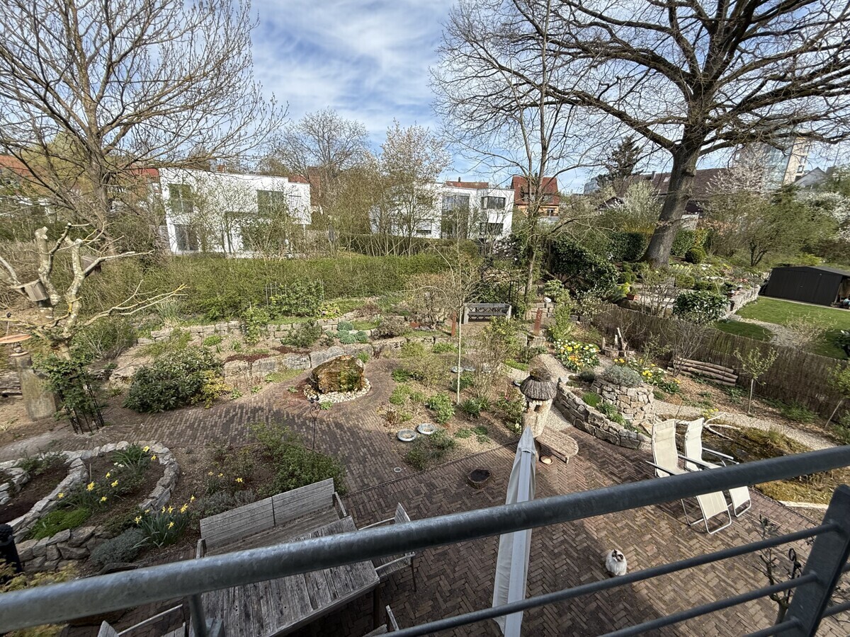 Blick von Balkon 