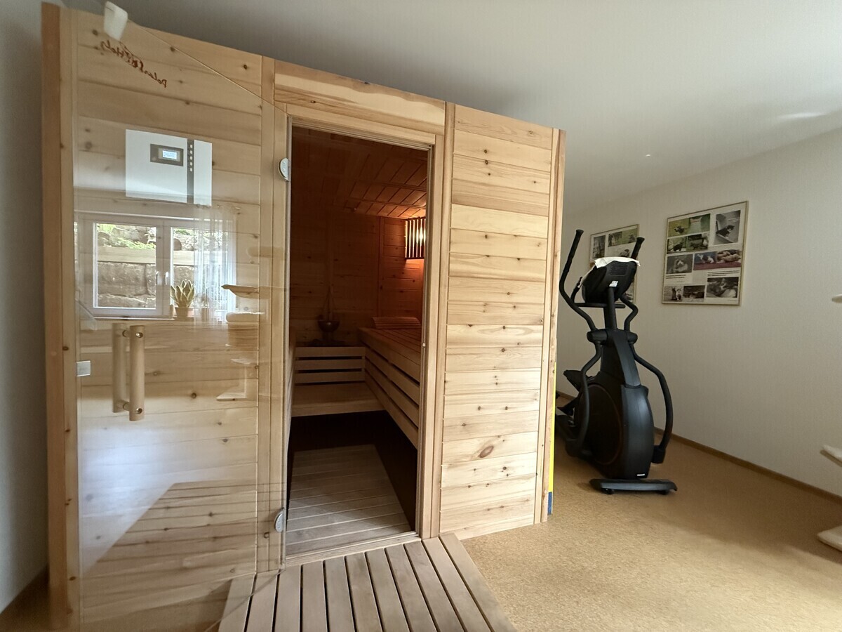 Sauna im UG