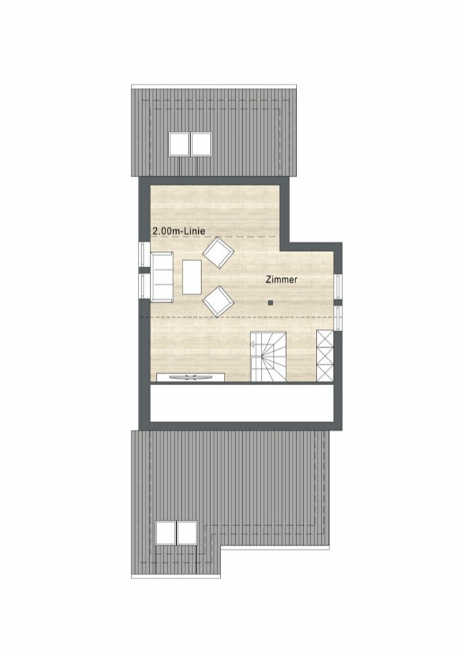 2. Dachgeschoss/Studio