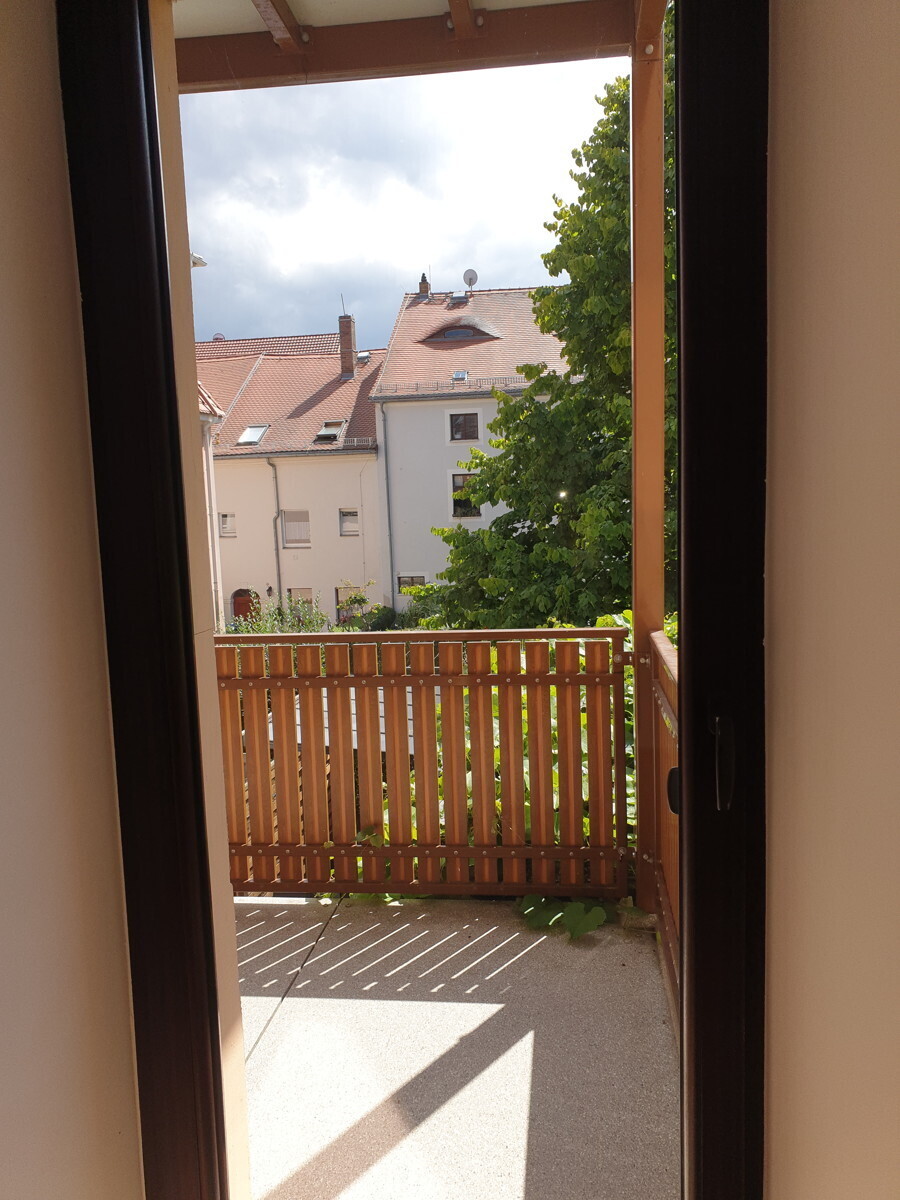 vom WZ auf Balkon