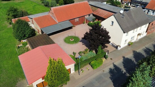 Luftbild Gebäude Übersicht