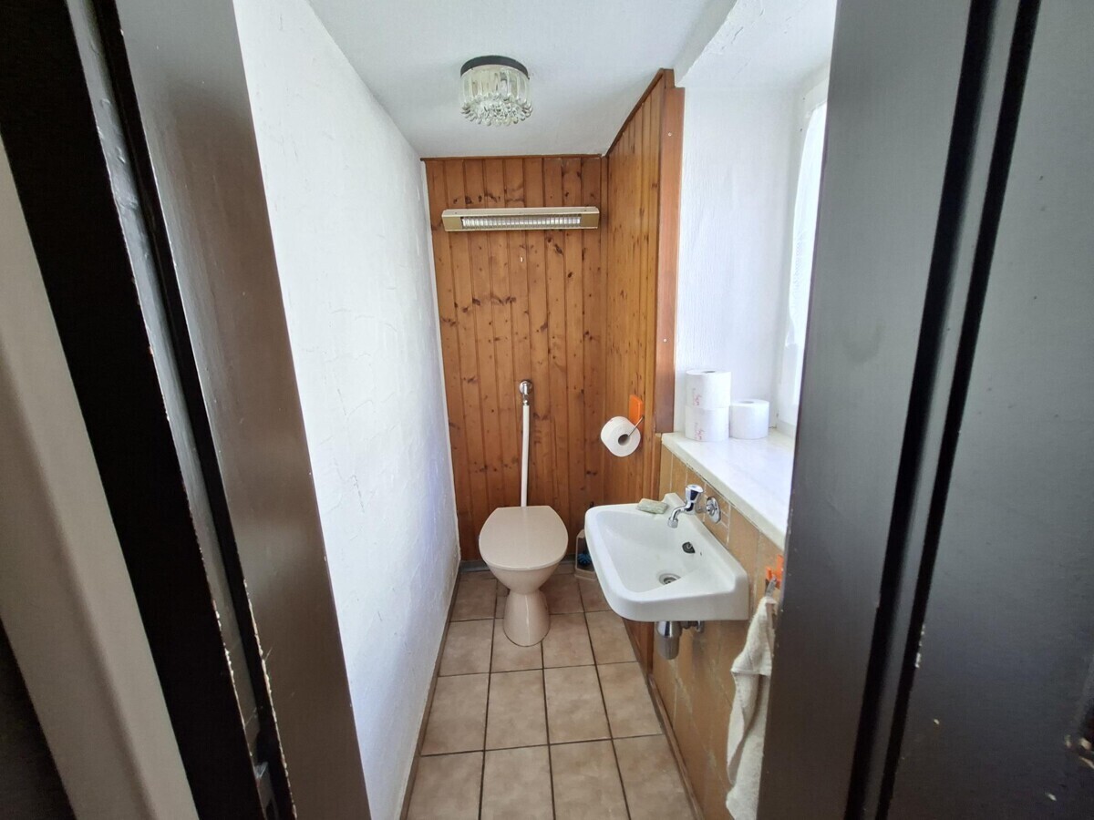 WC im Erdgeschoss