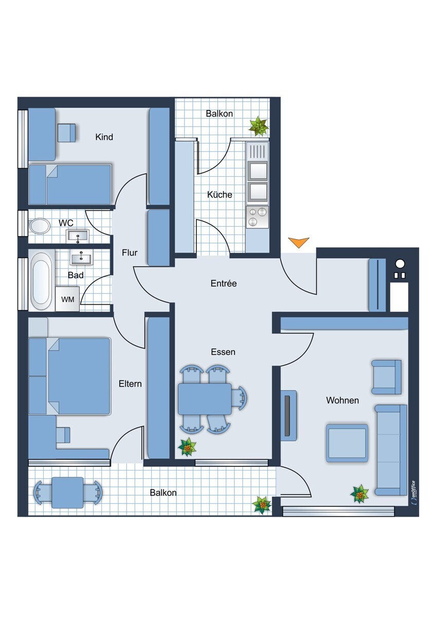 Grundriss EG