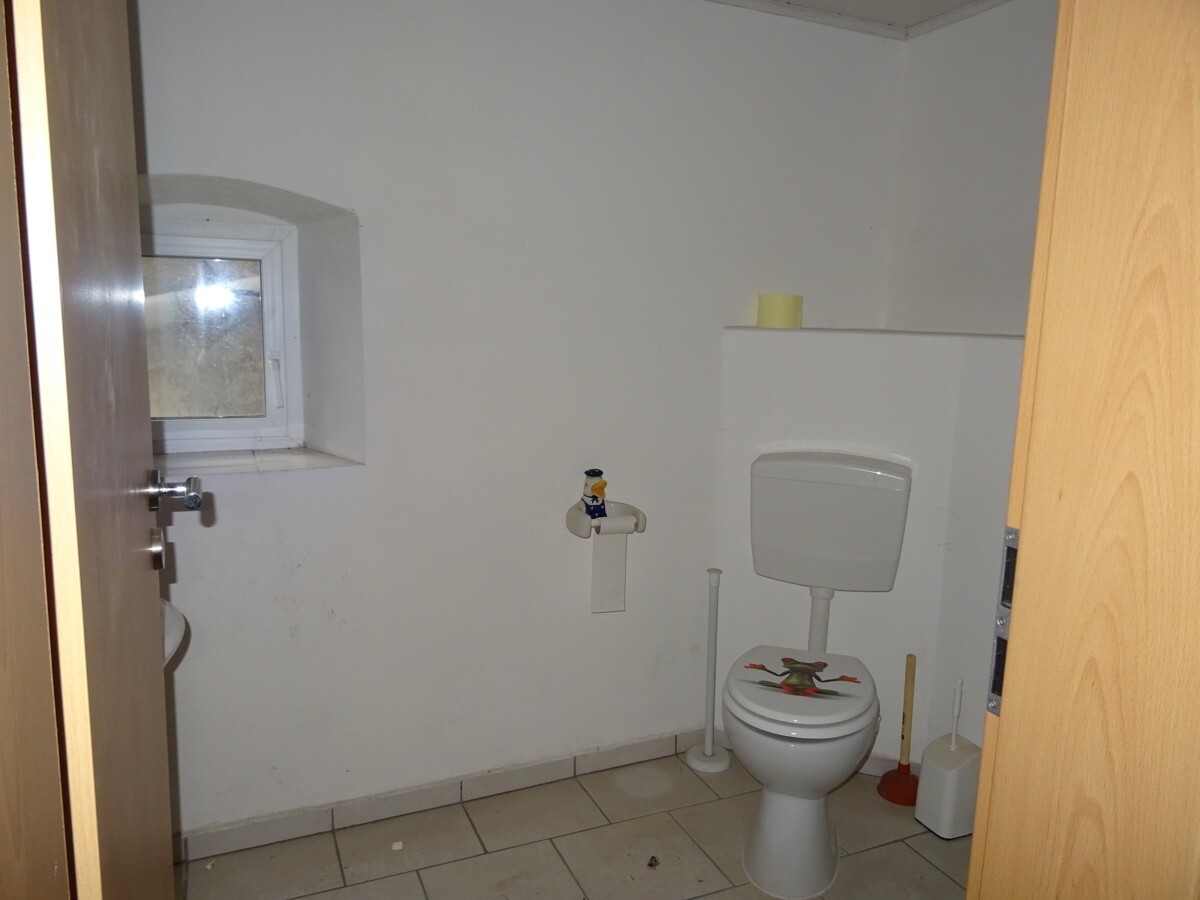 WC im Anbau