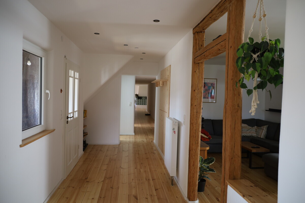 Blick zum Wohnzimmer