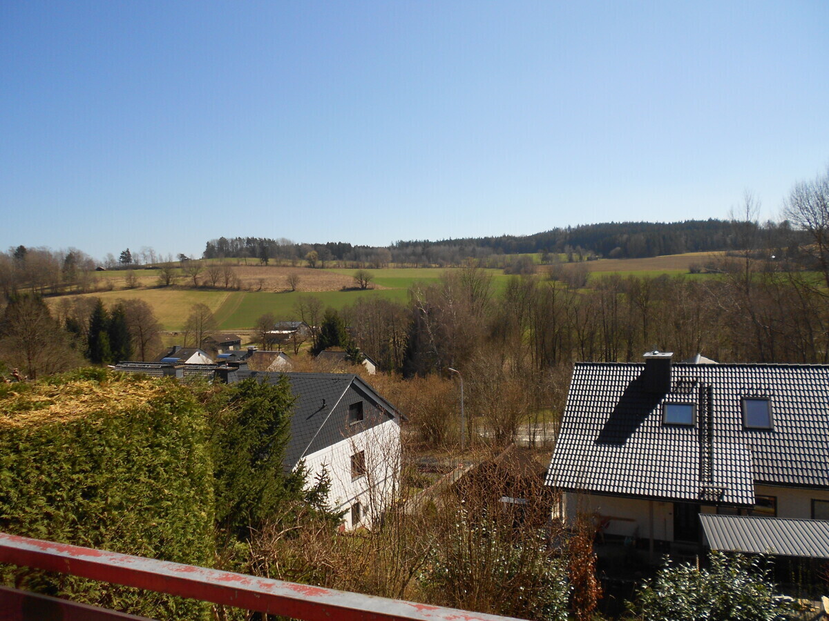 Ausblick vom Balkon