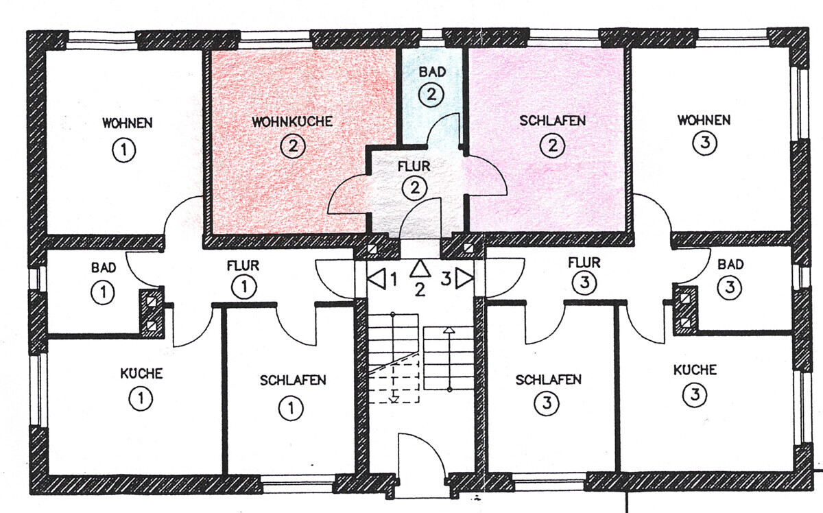 Grundriss Wohnung