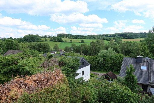 Blick ins Fichtelgebirge