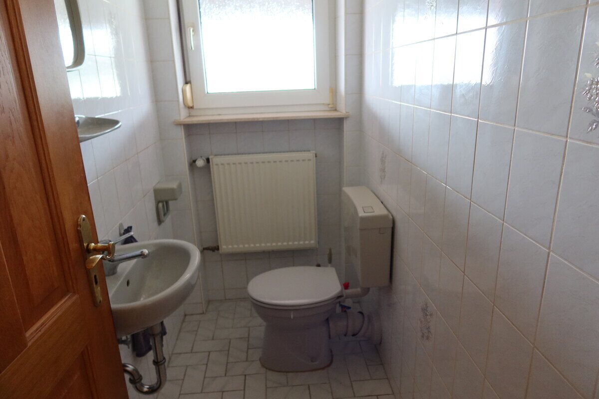 WC im EG