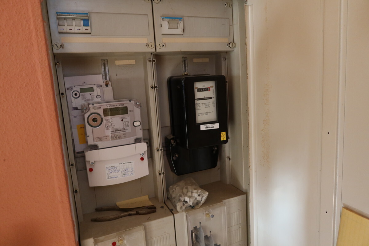 Zähler im Haus 1