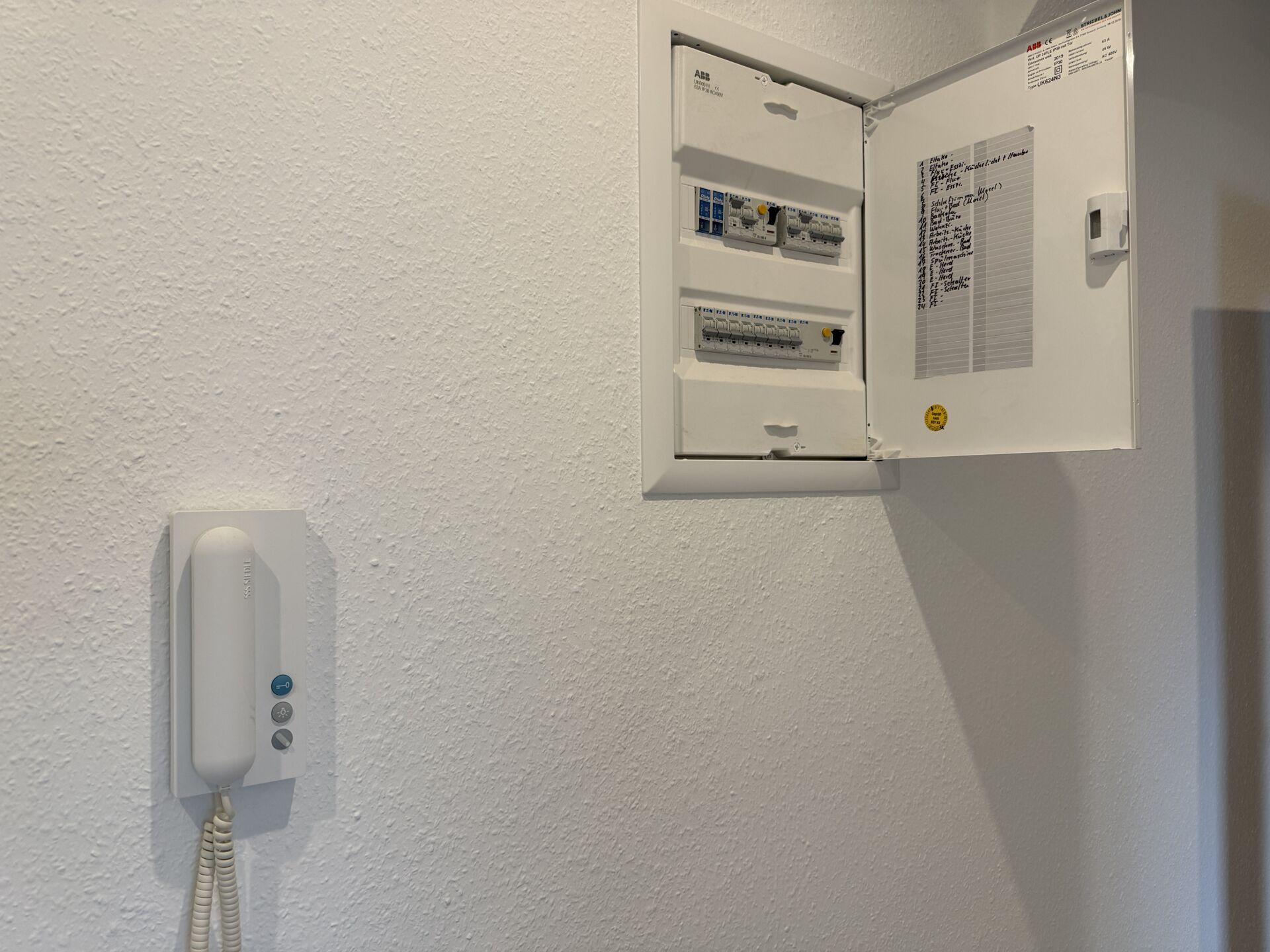 Elektroinstallation Whg EG links