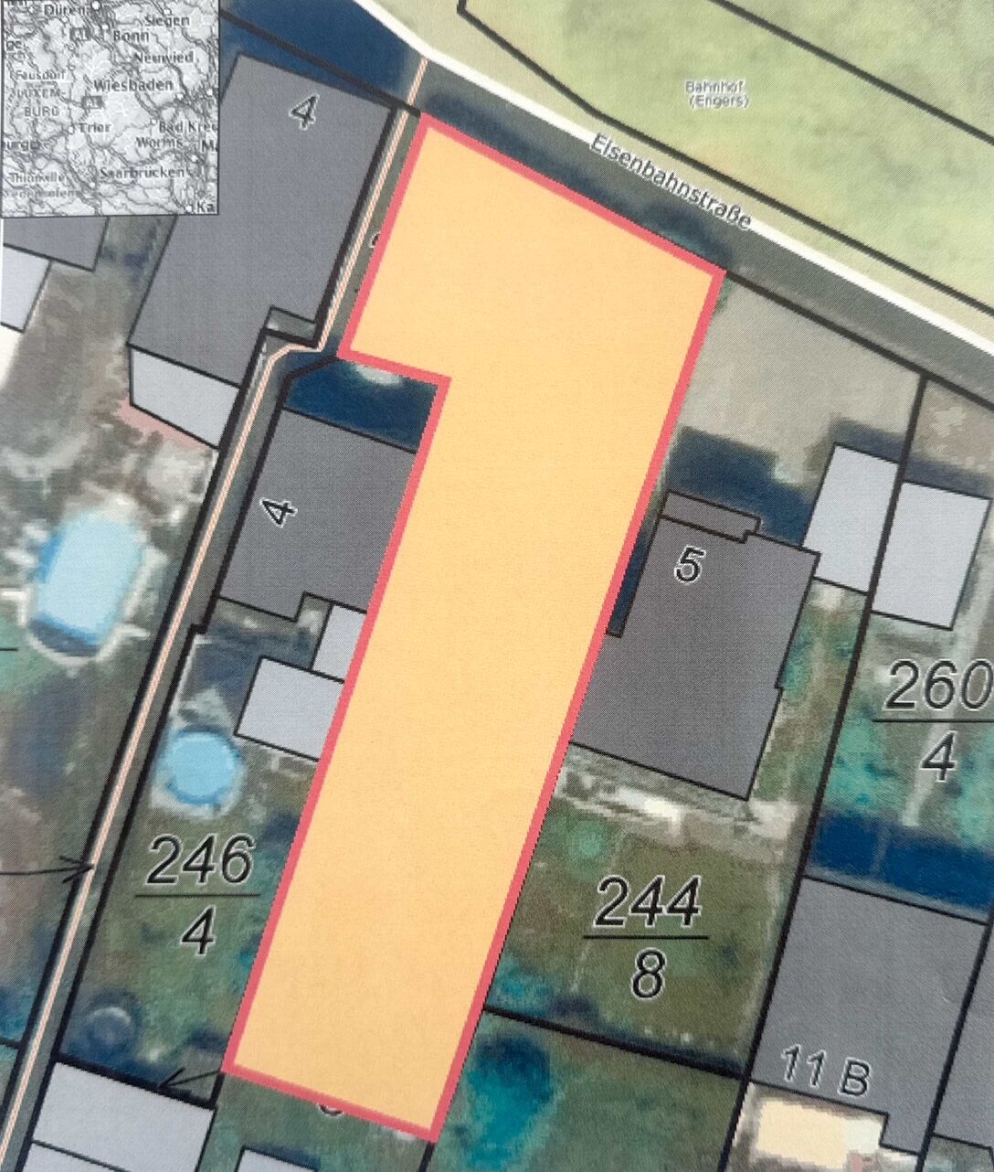 Grundstück Eisenbahnstr. Neuwied-Engers