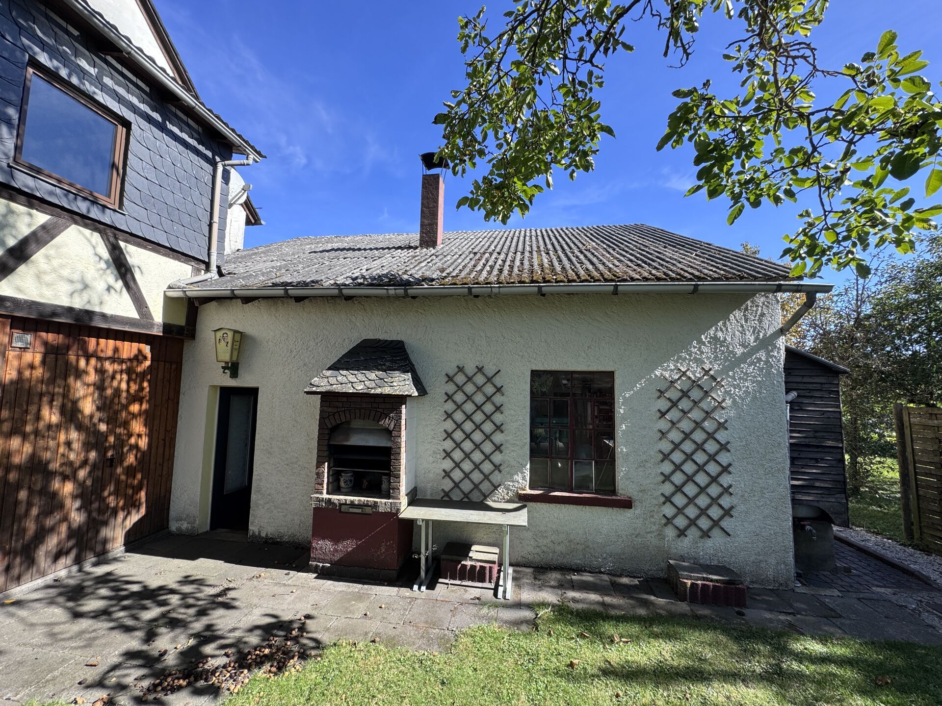 Rückansicht Garagen