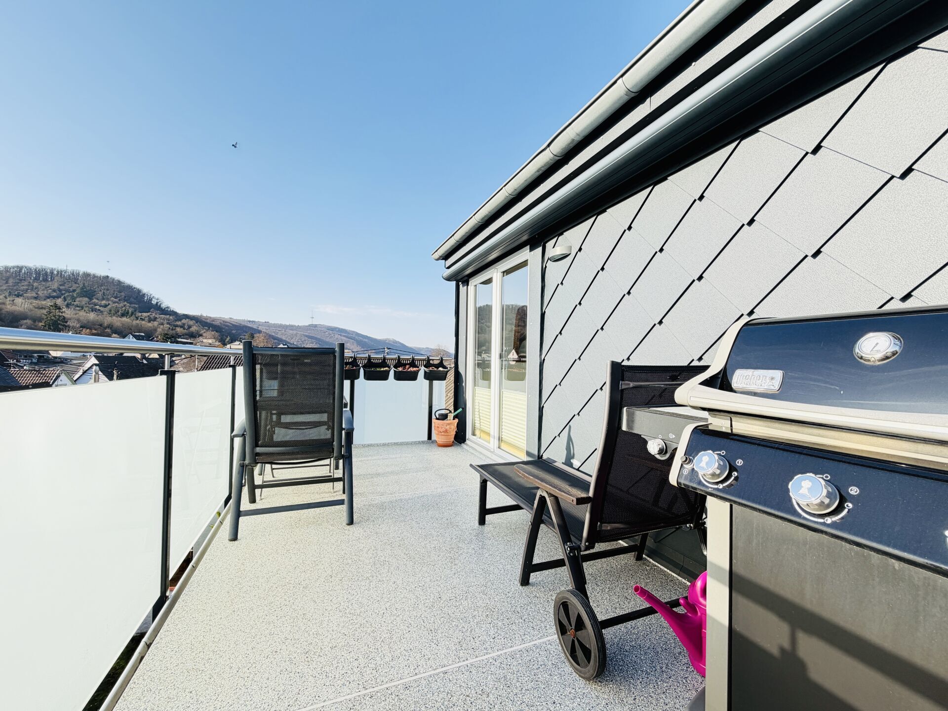 Einheit Dachgeschoss Balkon/ Terrasse