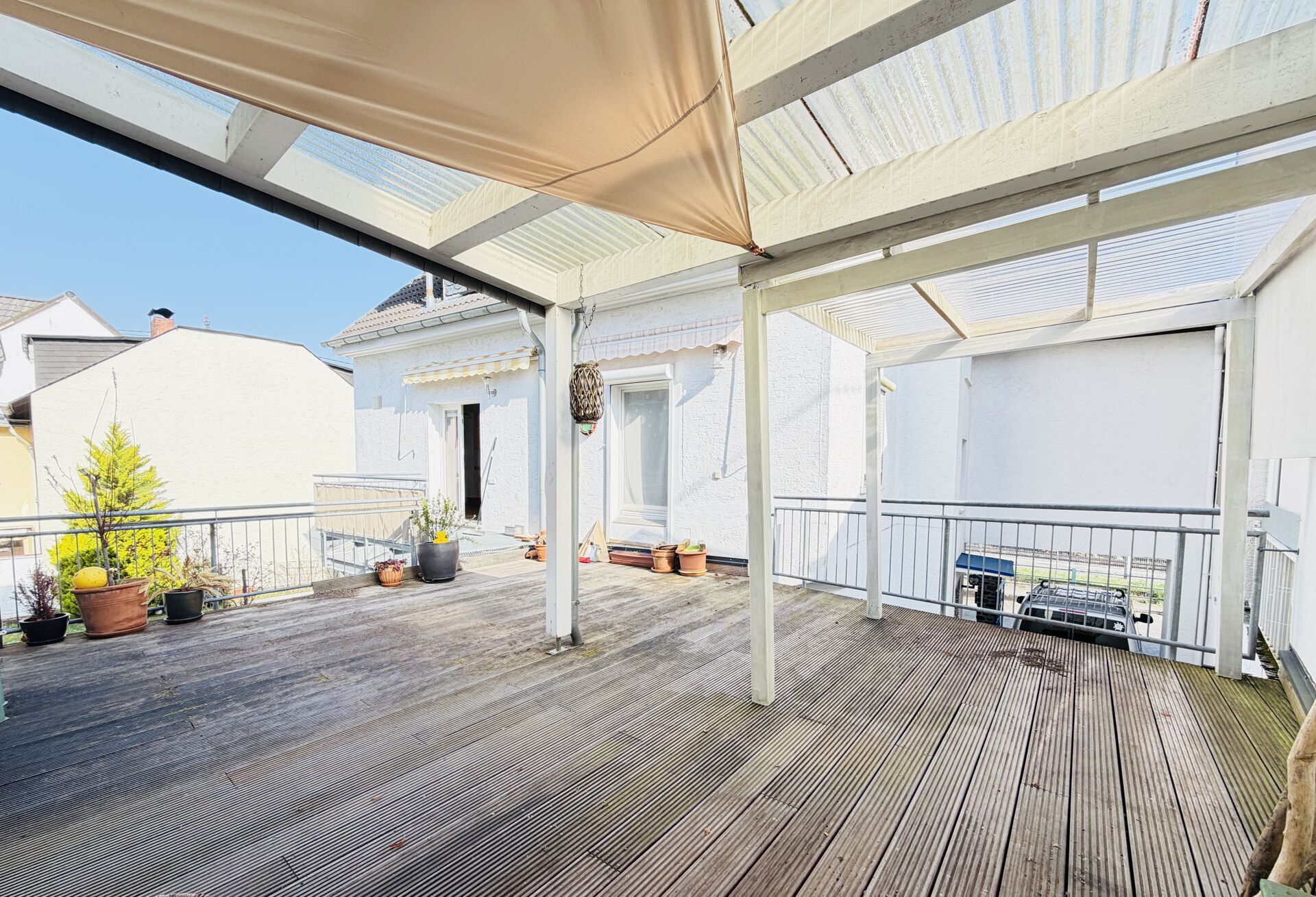 Einheit Obergeschoss Terrasse