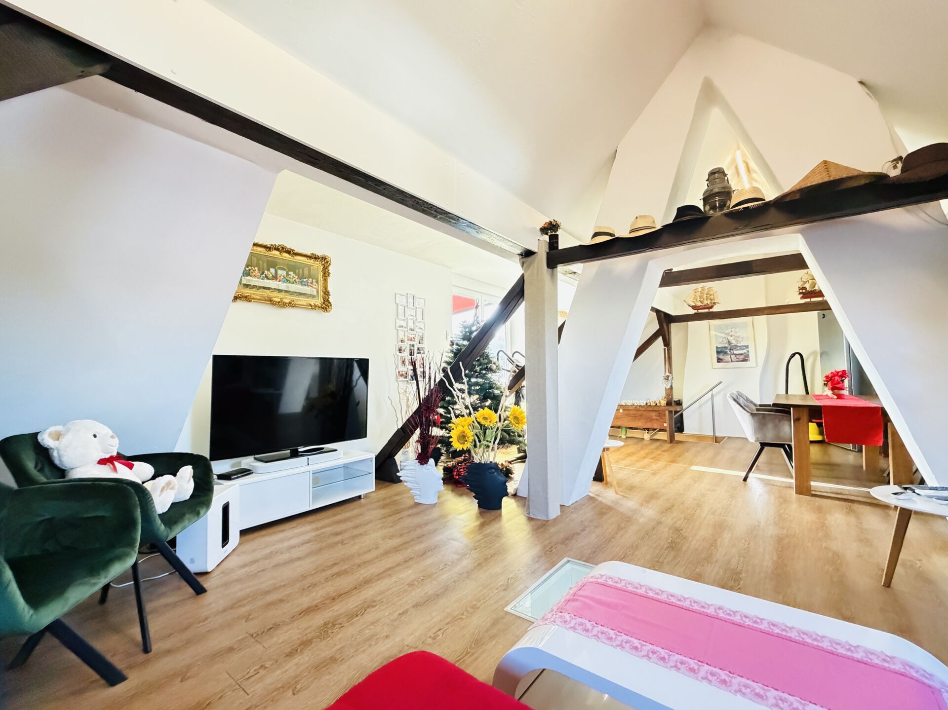 Einheit Dachgeschoss Studio