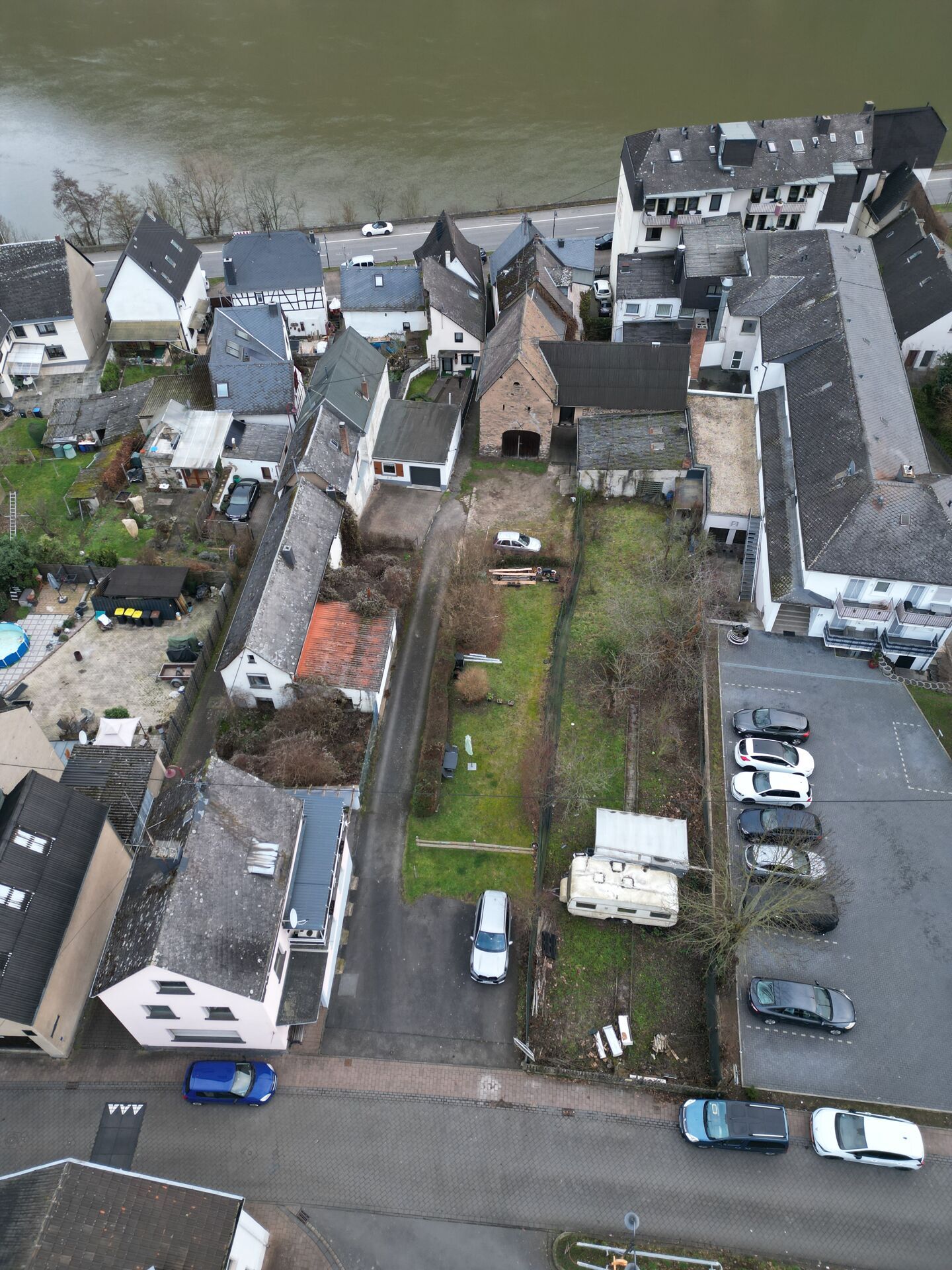 Gesamtareal mit Mosel