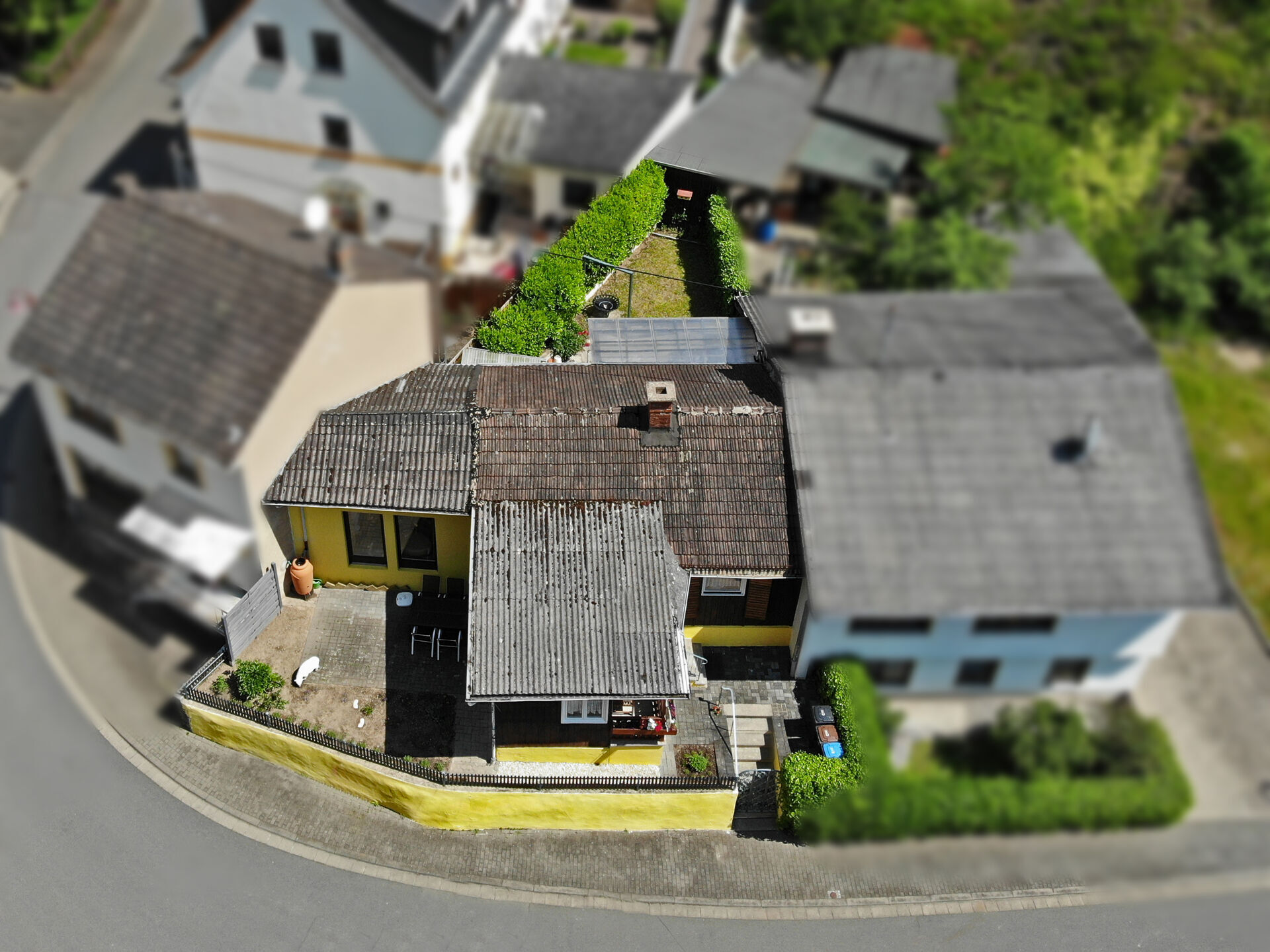 Ansicht von oben