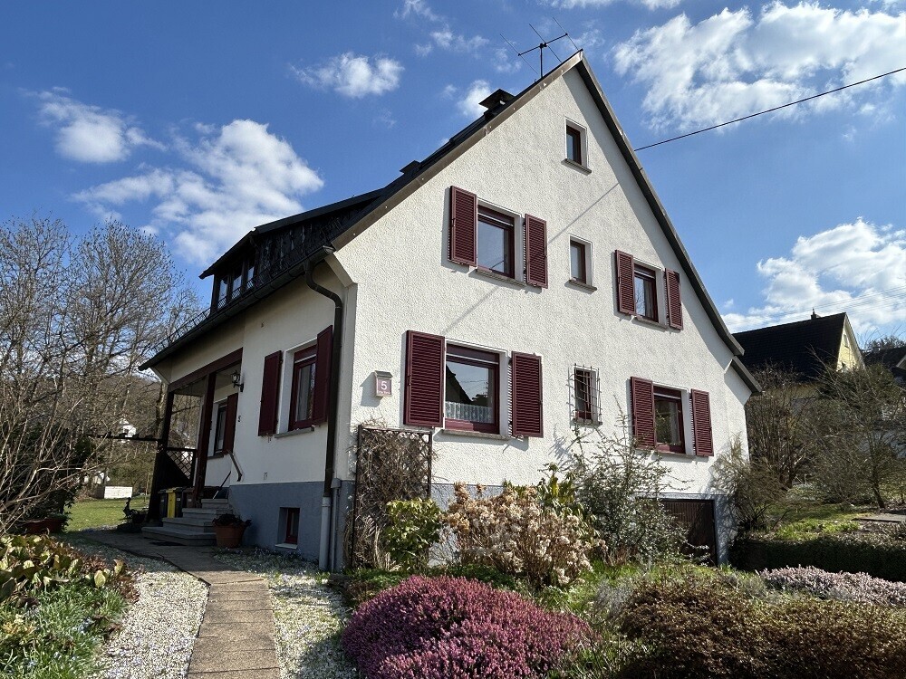 Hausansicht von unten