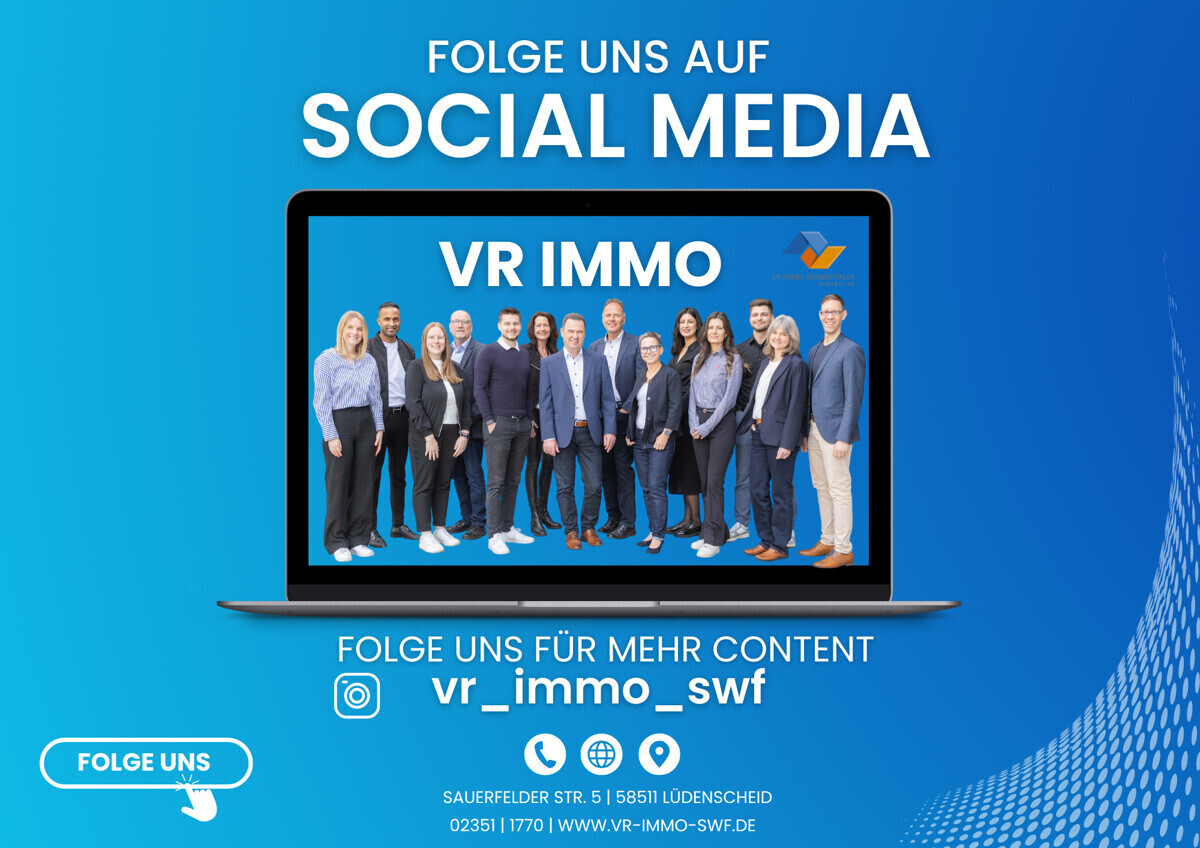 Folge uns auf Social Media