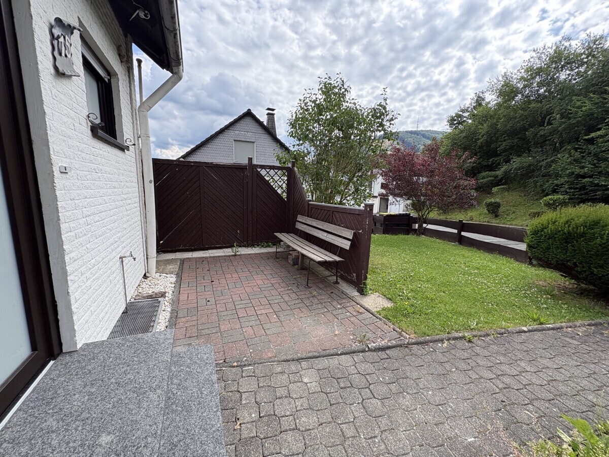 Terrasse vor dem Haus