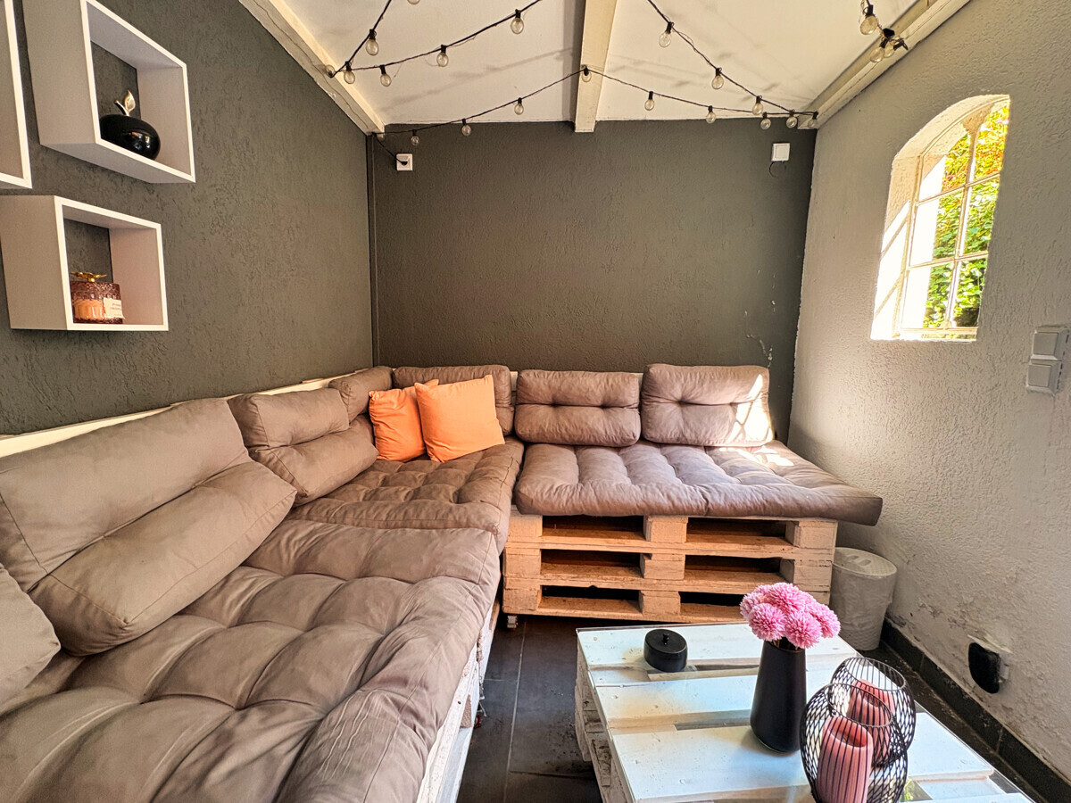 Überdachte Terrasse