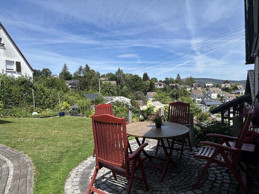 Terrasse am Haus