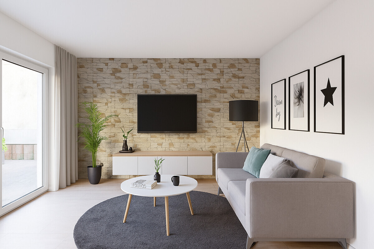 KI generiert | Wohnzimmer