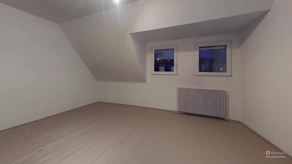 Schlafzimmer unmöbliert