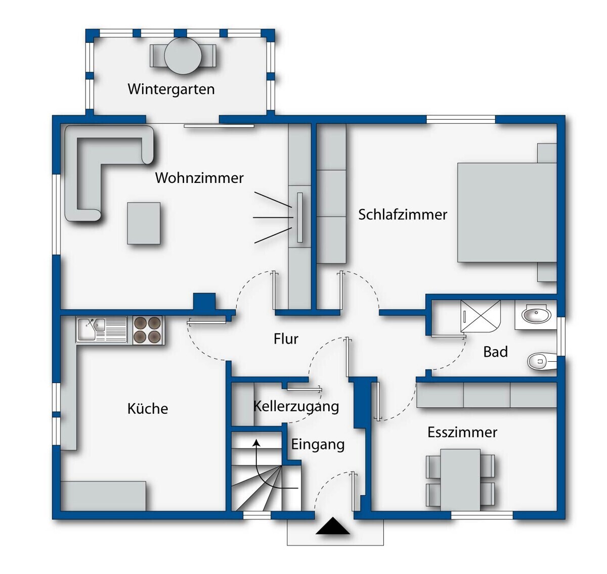 Grundriss Erdgeschoss