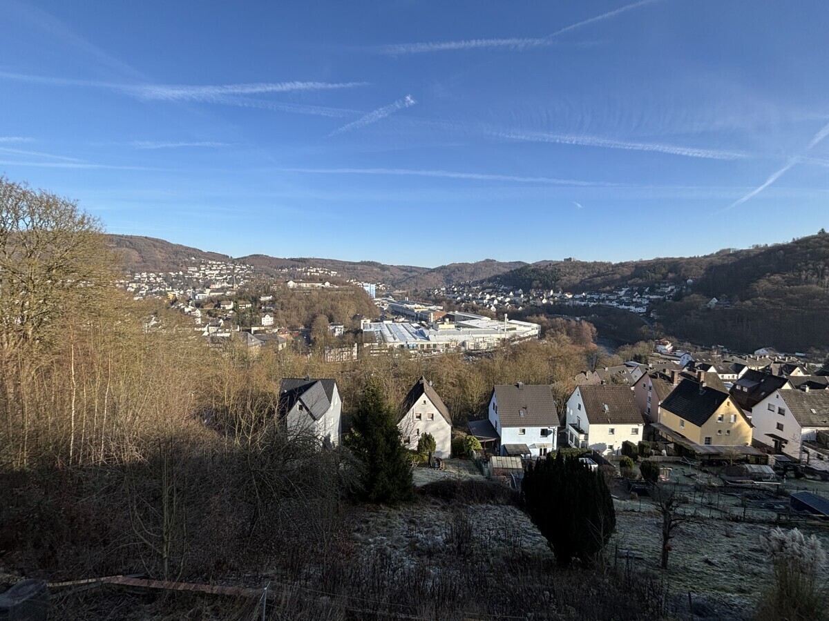 Ausblick vom Balkon