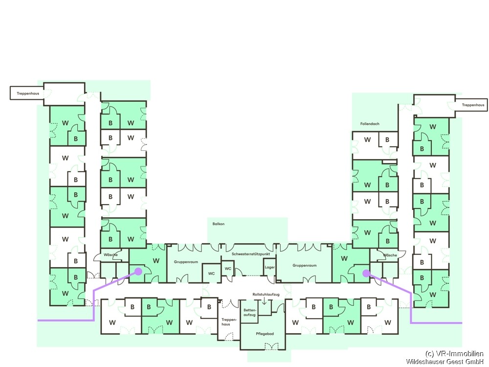 Grundriss-Staffelgeschoss