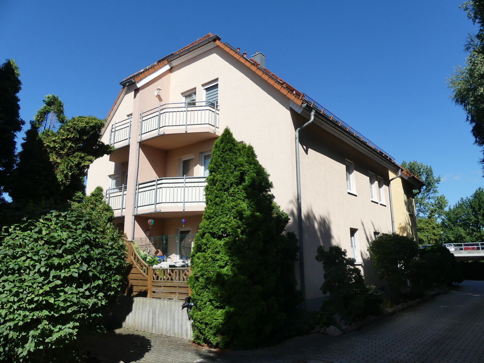 Hausansicht Terrasse
