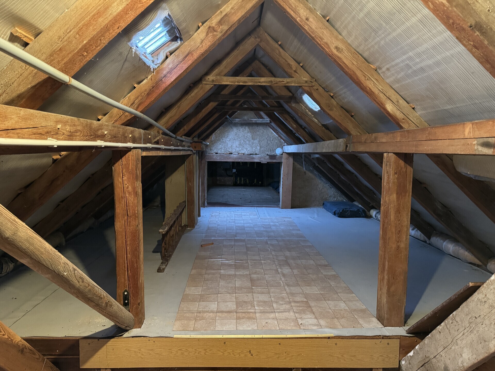 Ausbaureserve im Dachgeschoss