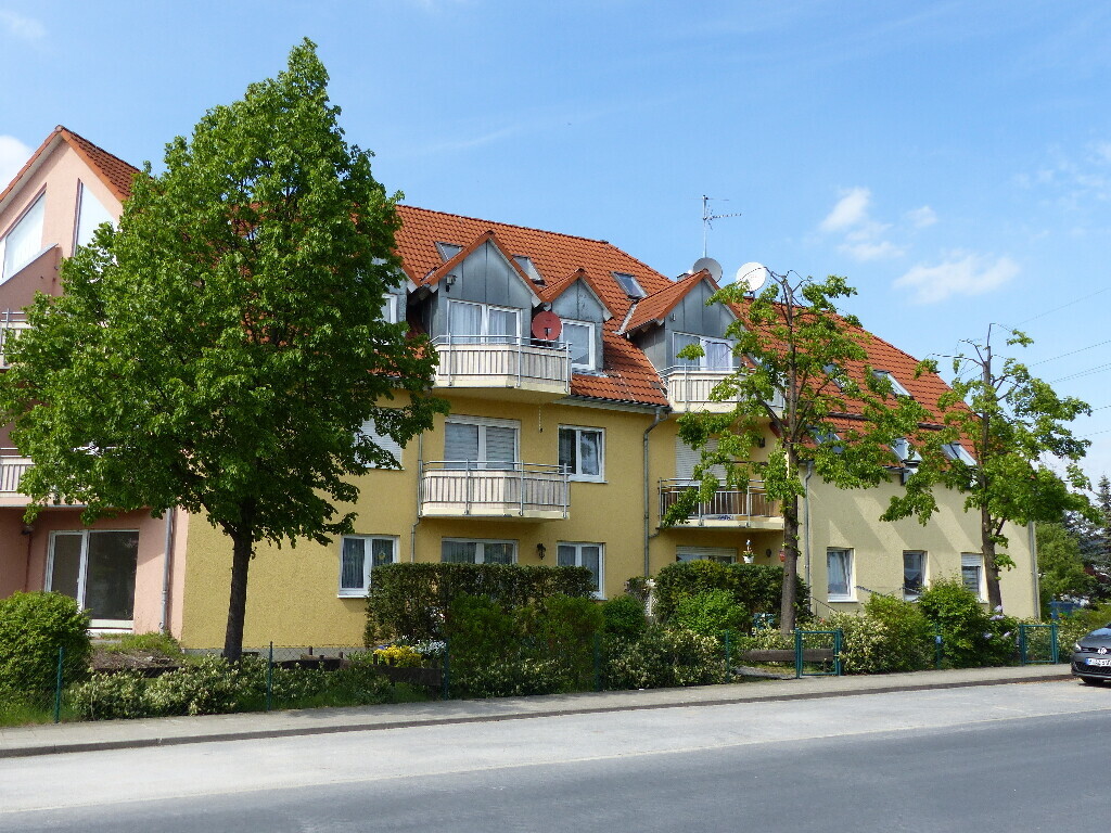Wohnanlage Ansicht Straße