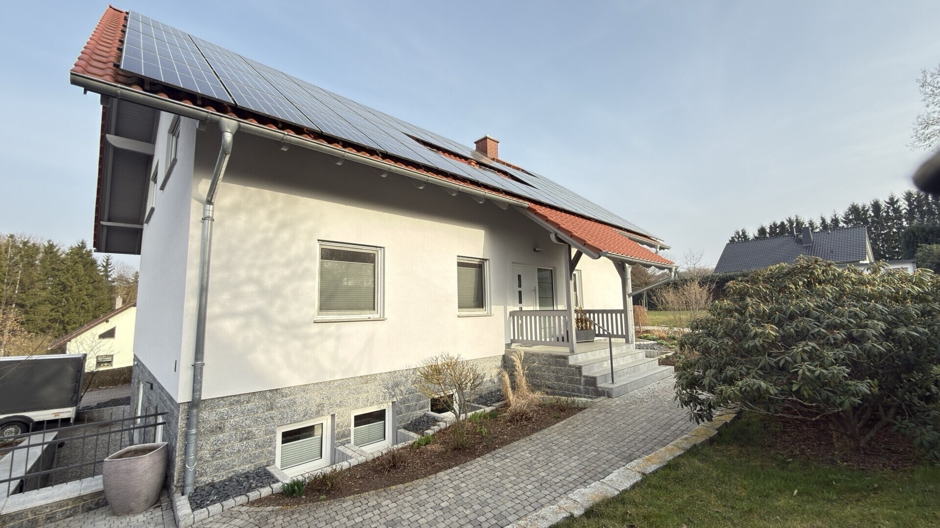Eingangsbereich zum Haus 